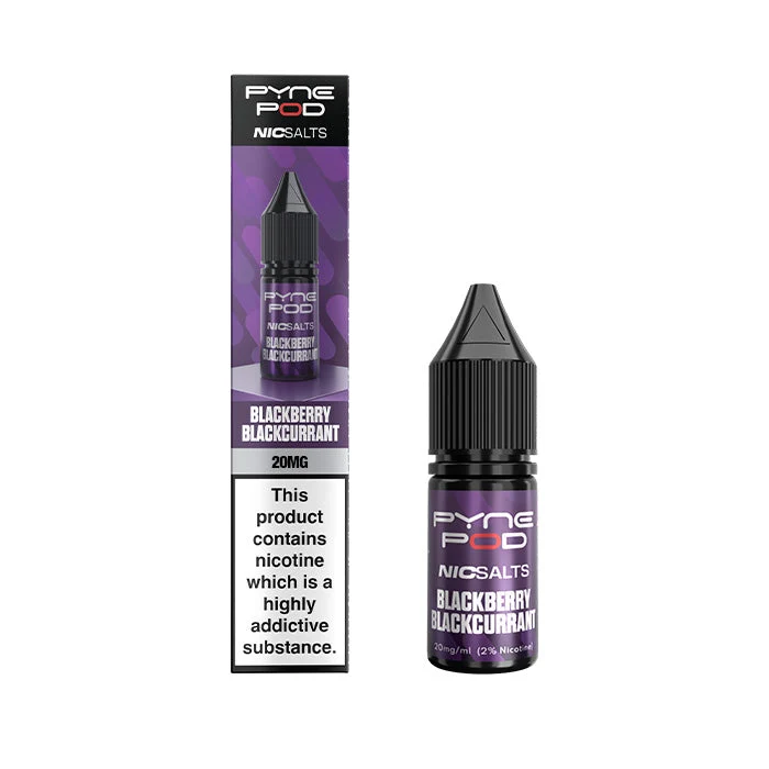 Pyne Pod Nic Salts Blackberry Blackcurrant E-Liquid